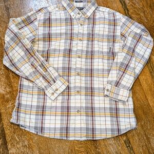 Eddie Bauer Men's Casual Plaid Shirt - Flannel